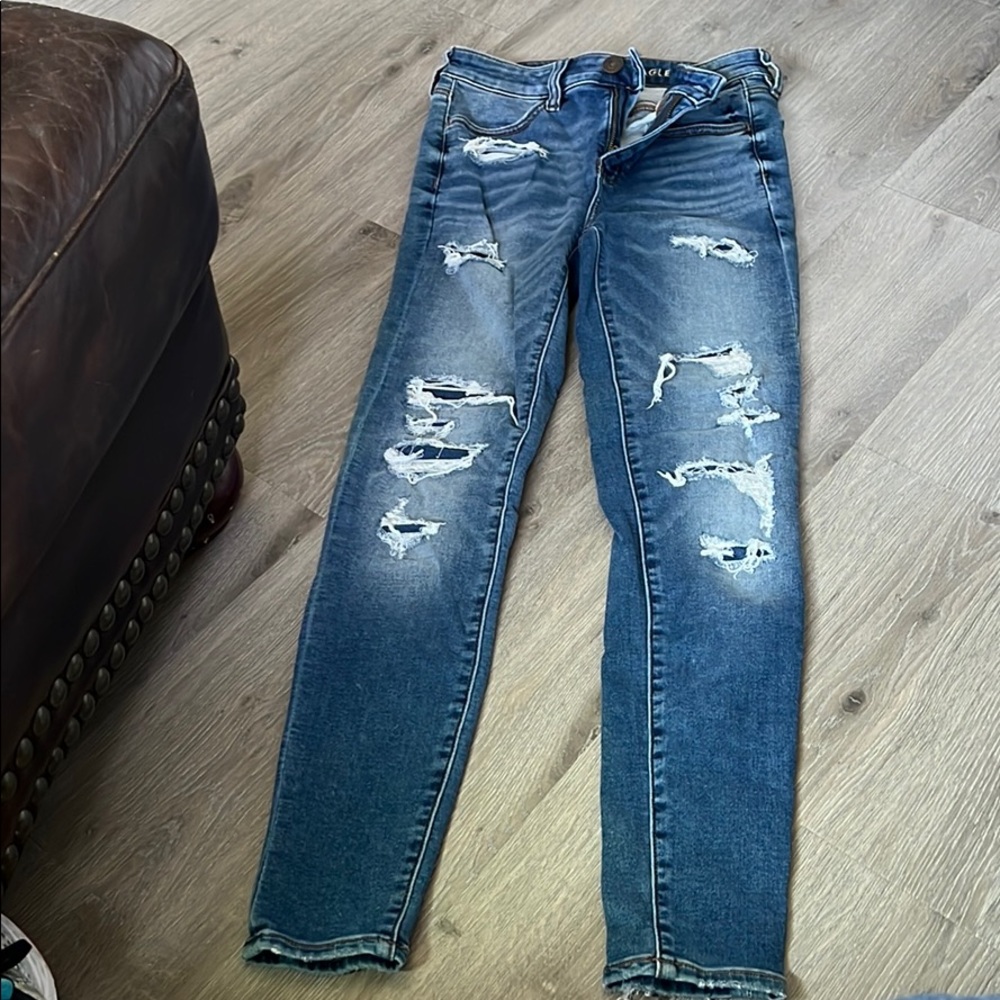 Hi rise jeggings   American eagle. Size 4.